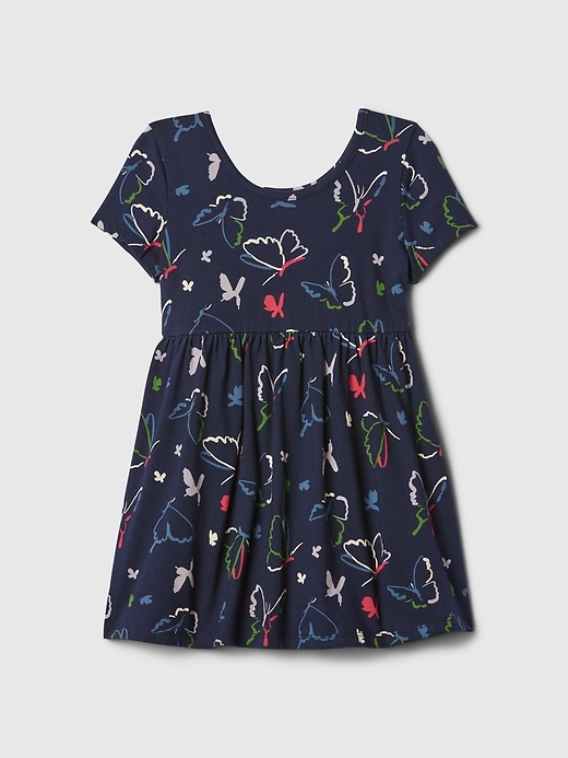 2 of 8 showing, with the color Dark night blue of product Baby & Toddler Mix & Match Skater Dress