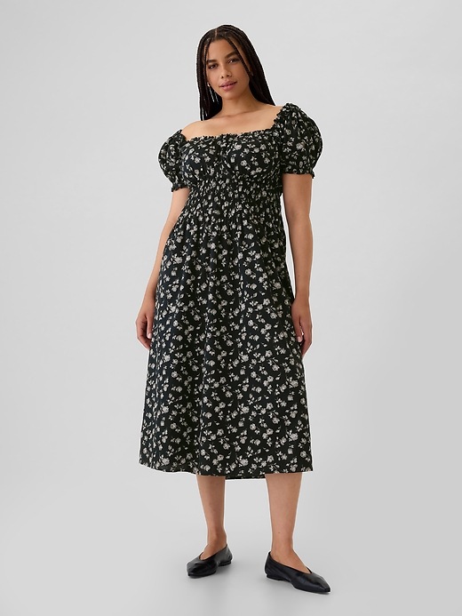 aura lauren midi dress Aura Floral Midi Dress – Irma Marie Designer Apparel