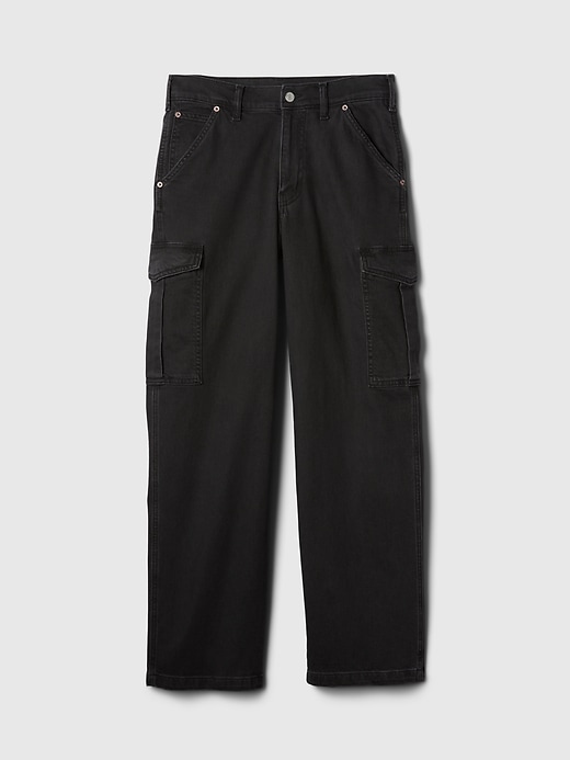 Image number 7 showing, Mid Rise '90s Loose Cargo Jeans