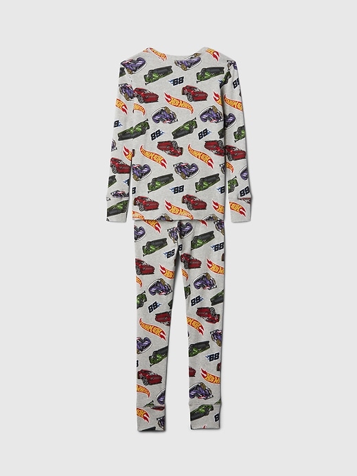 Image number 2 showing, Kids Organic Cotton Hot Wheels PJ Set