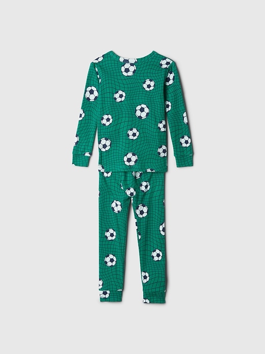 Image number 2 showing, Baby & Toddler Organic Cotton PJ Set