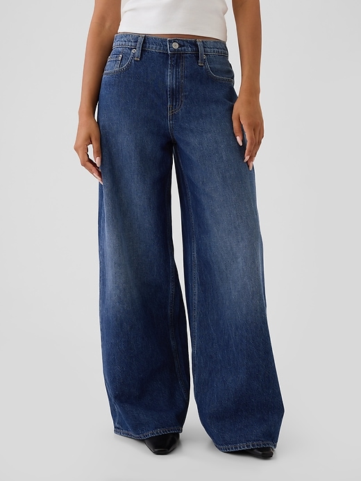 Image number 2 showing, Low Slung Extra Baggy Jeans