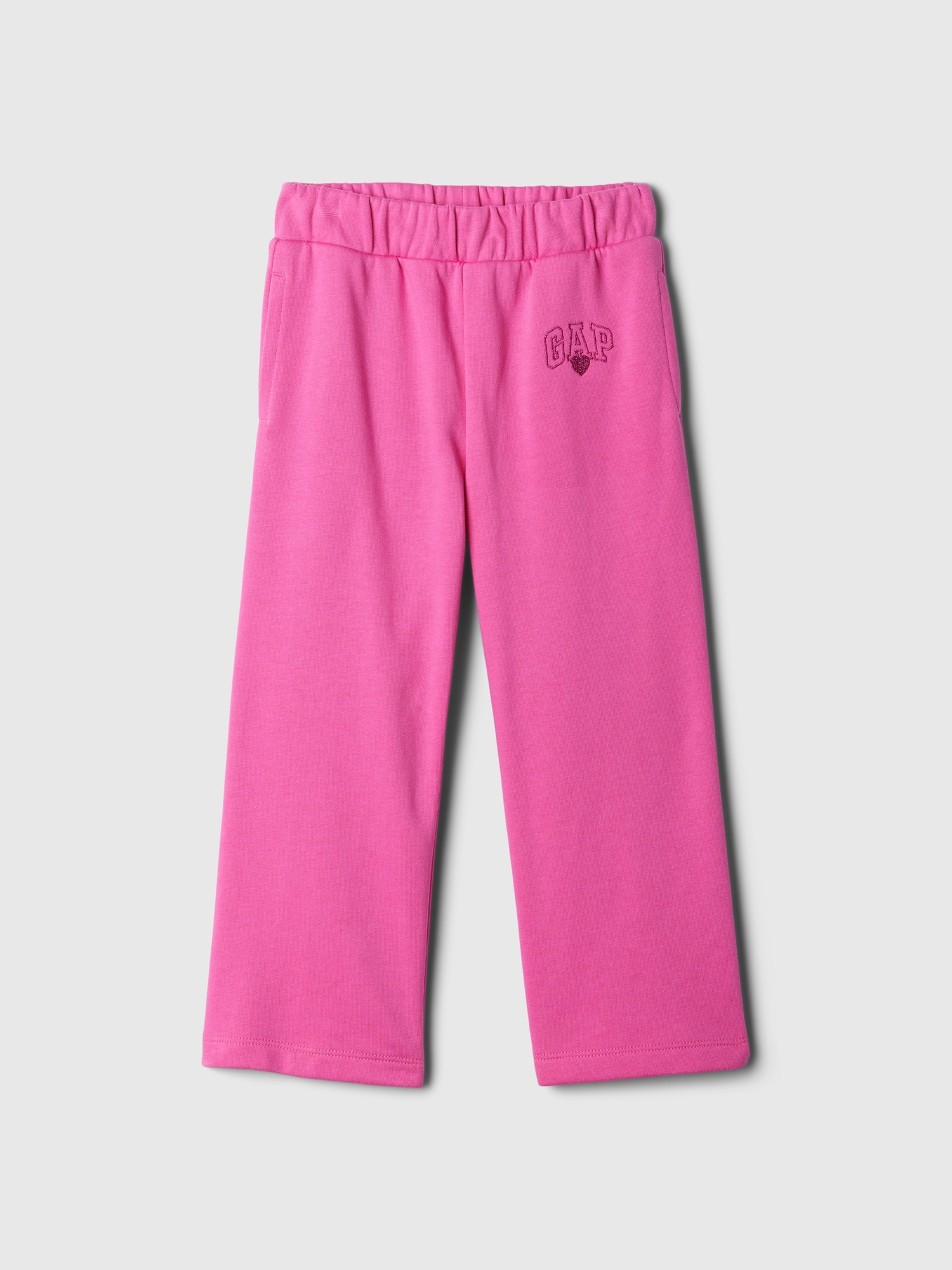 Baby & Toddler VintageSoft Wide-Leg Logo Sweatpants
