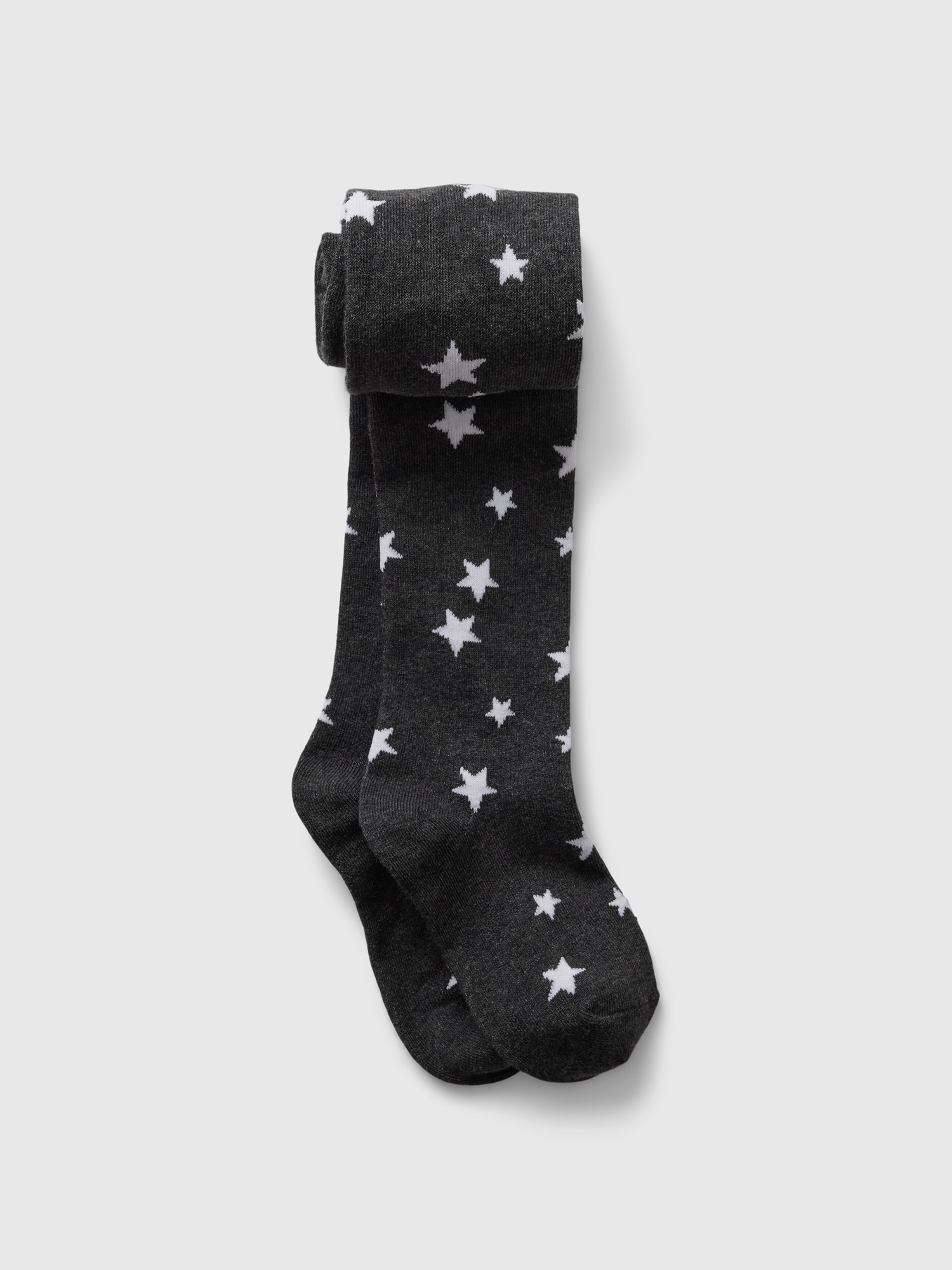 Kids Print Tights - Gray