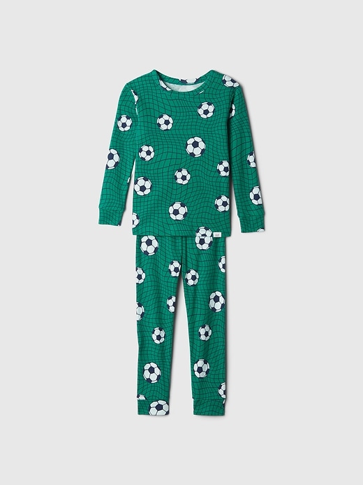Image number 1 showing, Baby & Toddler Organic Cotton PJ Set