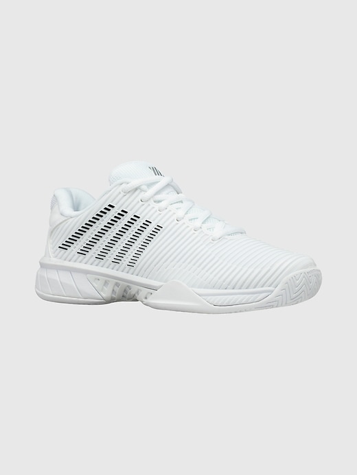 2 of 8 showing, with the color WHITE MULTI of product K-Swiss Womens Hypercourt Express 2 Sneaker