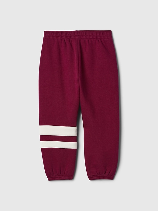 2 of 8 showing, with the color Red delicious of product Baby & Toddler VintageSoft Sesame Street Varsity Joggers