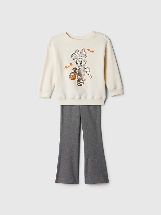 1 of 8 showing, with the color minnie mouse of product Gap × Disney Baby Halloween Sweat Set
