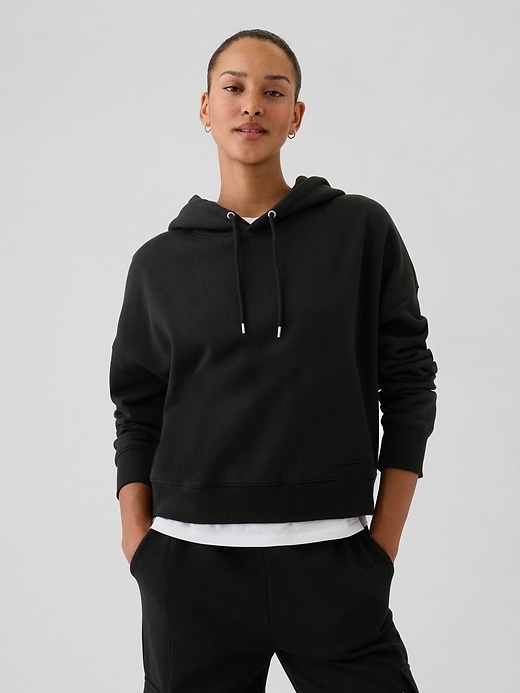 Image number 1 showing, VintageSoft Cropped Hoodie