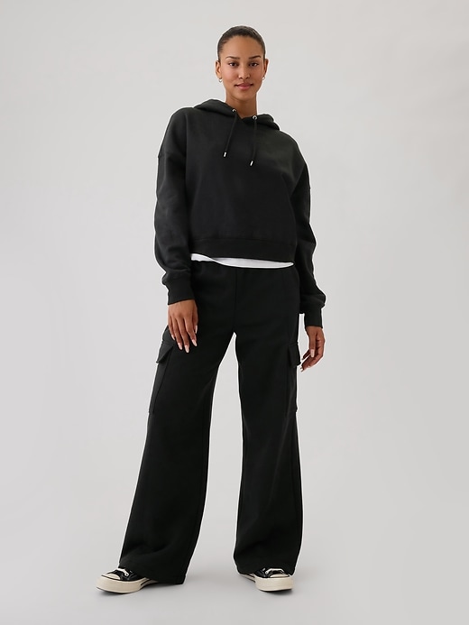Image number 3 showing, VintageSoft Cropped Hoodie