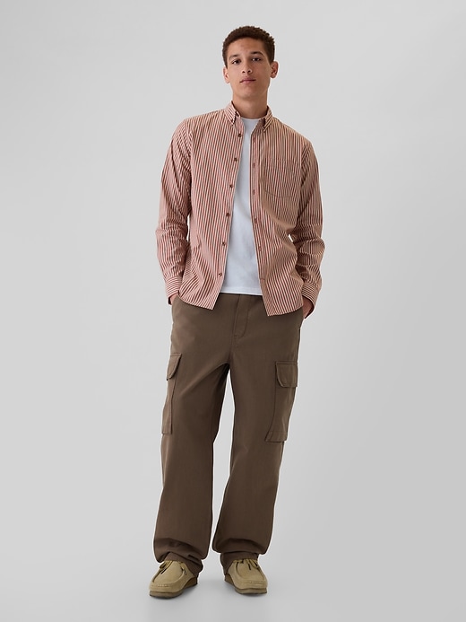 Image number 3 showing, All-Day Poplin Shirt in Classic Fit