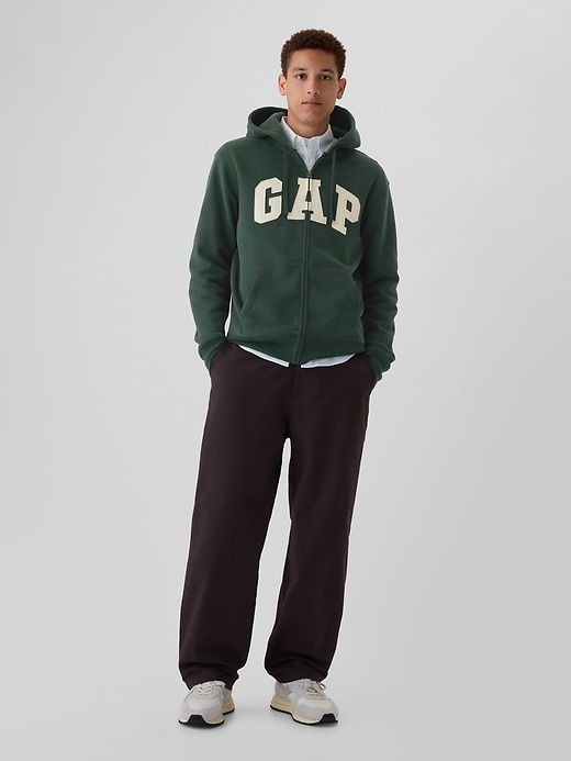 Adult VintageSoft Arch Logo Full-Zip Hoodie | Gap