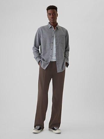 365 Relaxed Pleated Trousers