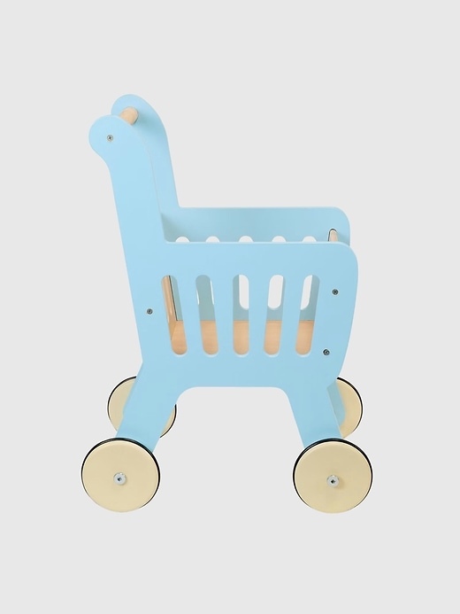 2 of 8 showing, with the color Multi of product Toddler Shopping Cart Toy
