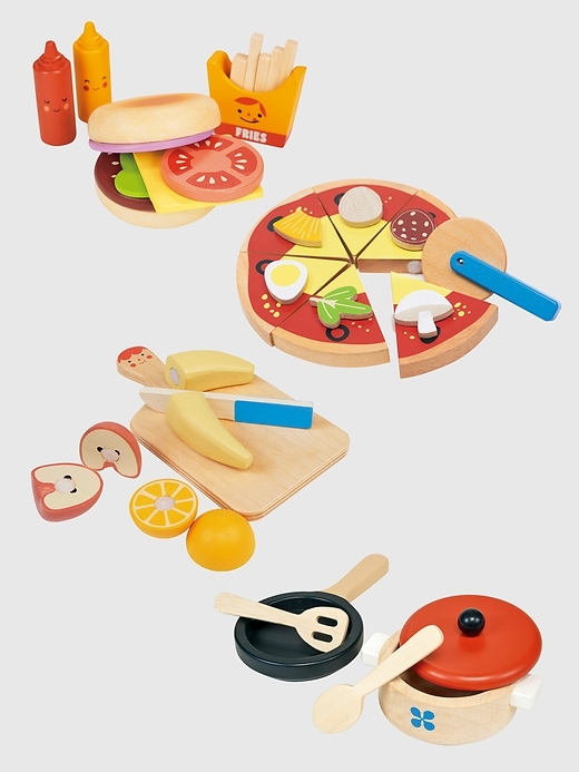 Image number 1 showing, Little Chef Fast Food Cooking Toddler Toy Bundle
