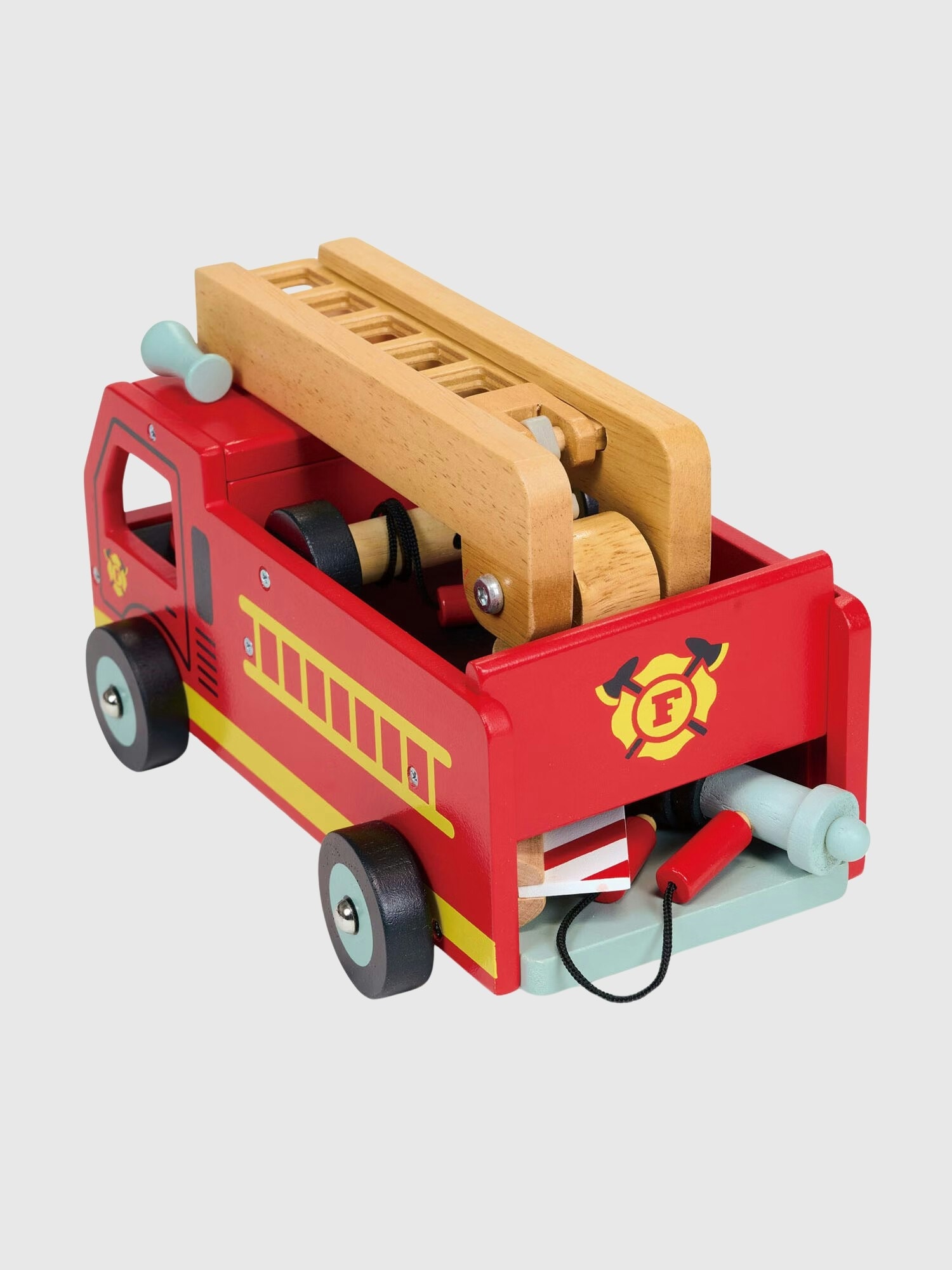 Игрушечная красная пожарная машина для малышей Gap Little Firefighter, цвет: Разноцветный — фото 3