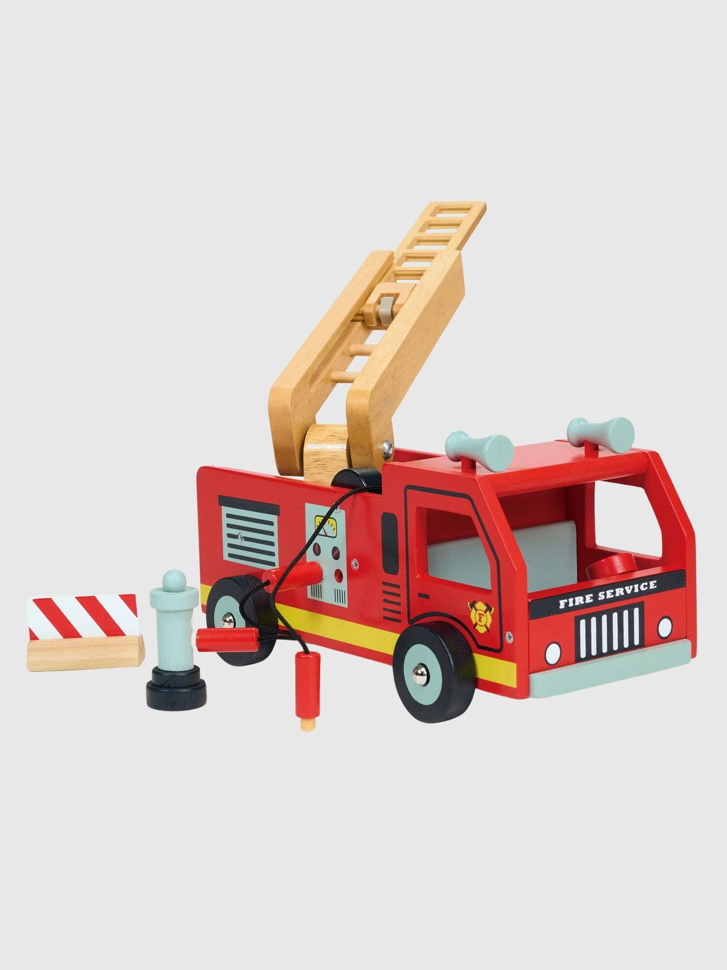Игрушечная красная пожарная машина для малышей Gap Little Firefighter, цвет: Разноцветный — фото 2