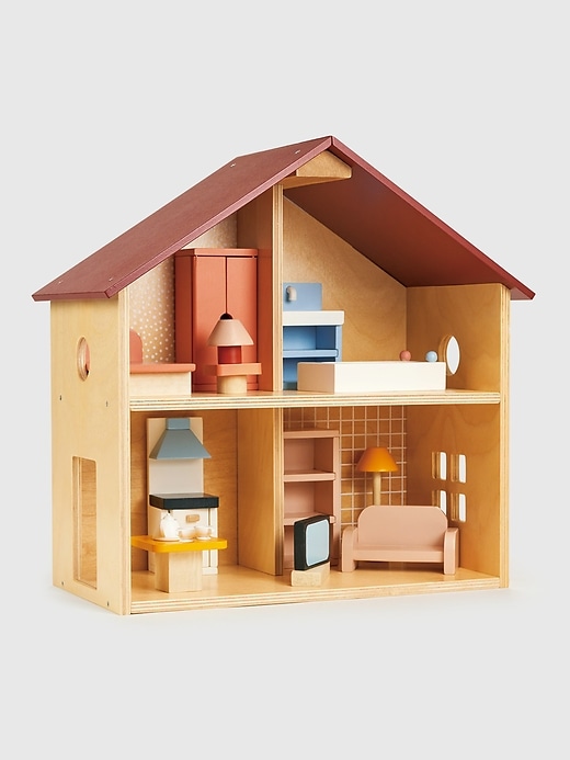 1 of 8 showing, with the color Multi of product Poppets Dolls House Toddler Toy