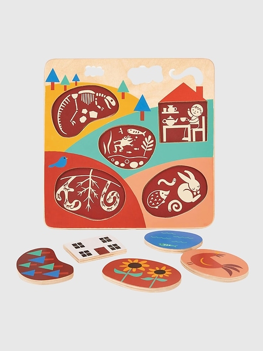 Image number 7 showing, Puzzle Shape Recognition Toddler Toy Bundle