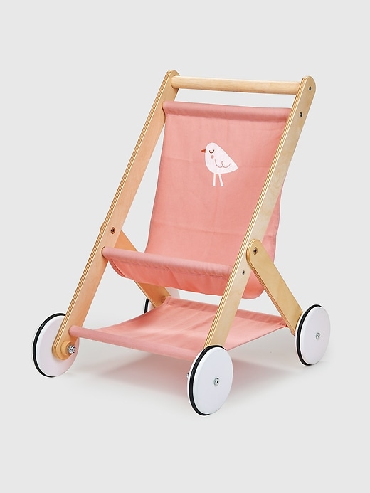 1 of 8 showing, with the color Pink of product Baby Doll Stroller Toddler Toy