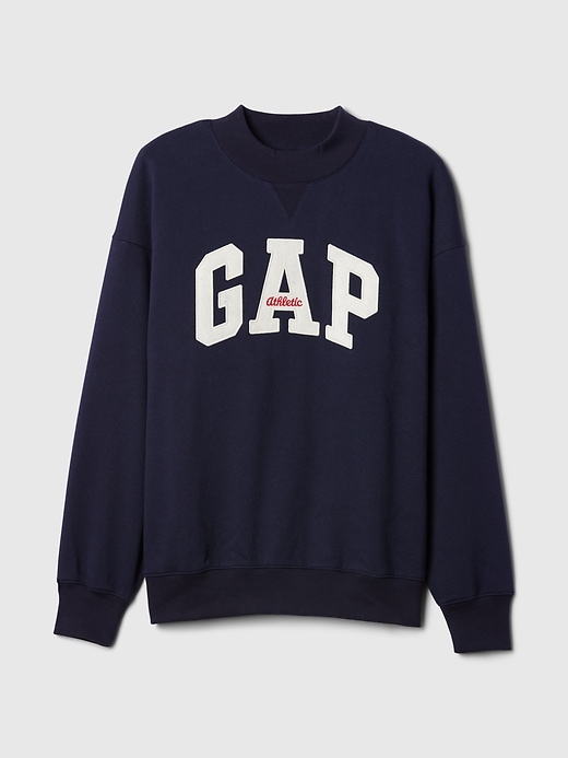 Image number 4 showing, VintageSoft Gap Logo Mockneck Sweatshirt