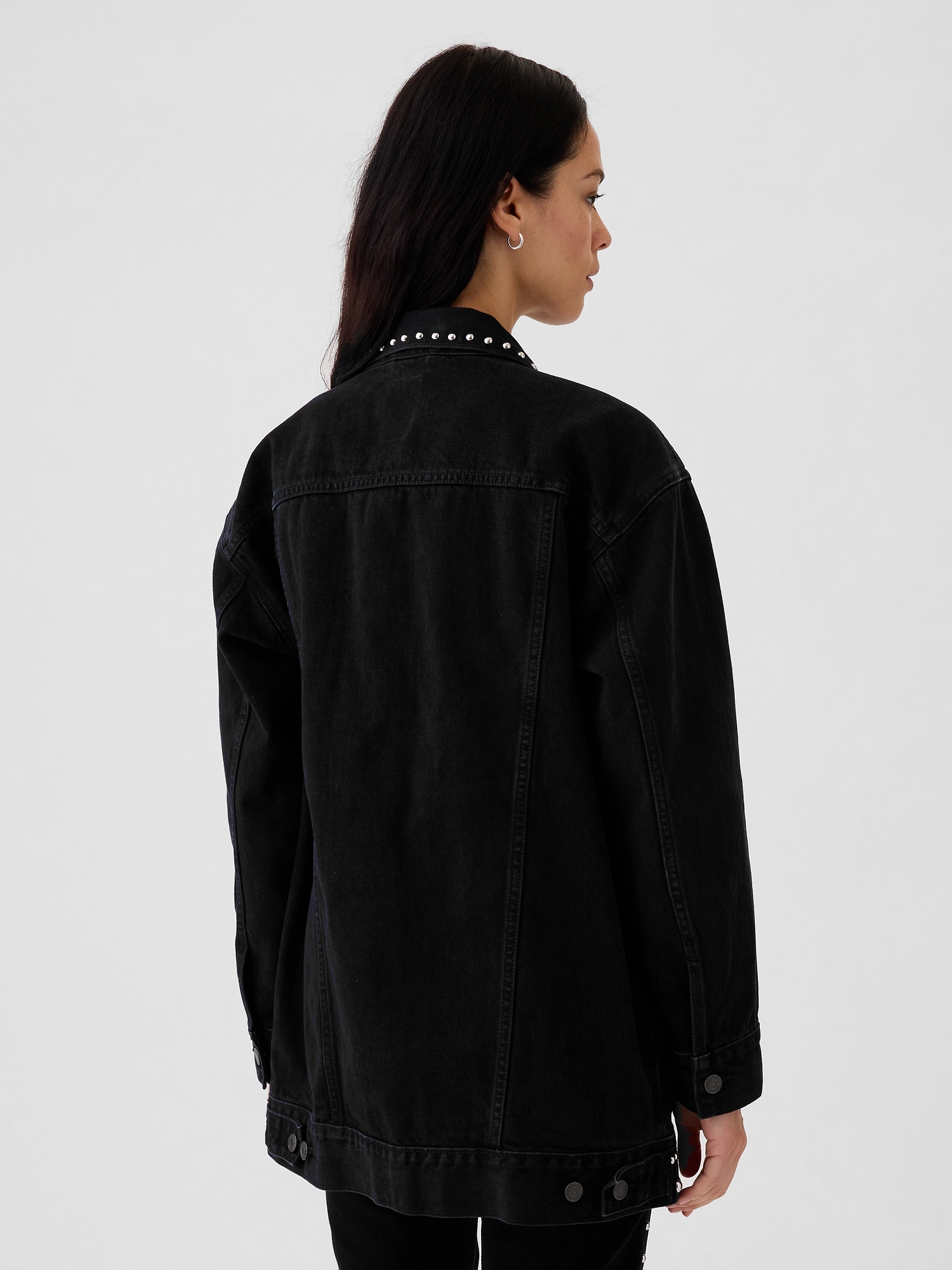 Oversized Icon Denim Jacket | Gap