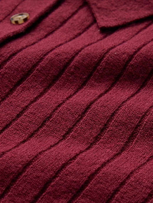 Image number 4 showing, CashSoft Polo Sweater Mini Dress