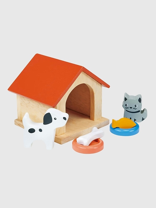 2 of 8 showing, with the color Multi of product Doll Family and Pets Toddler Toy Bundle