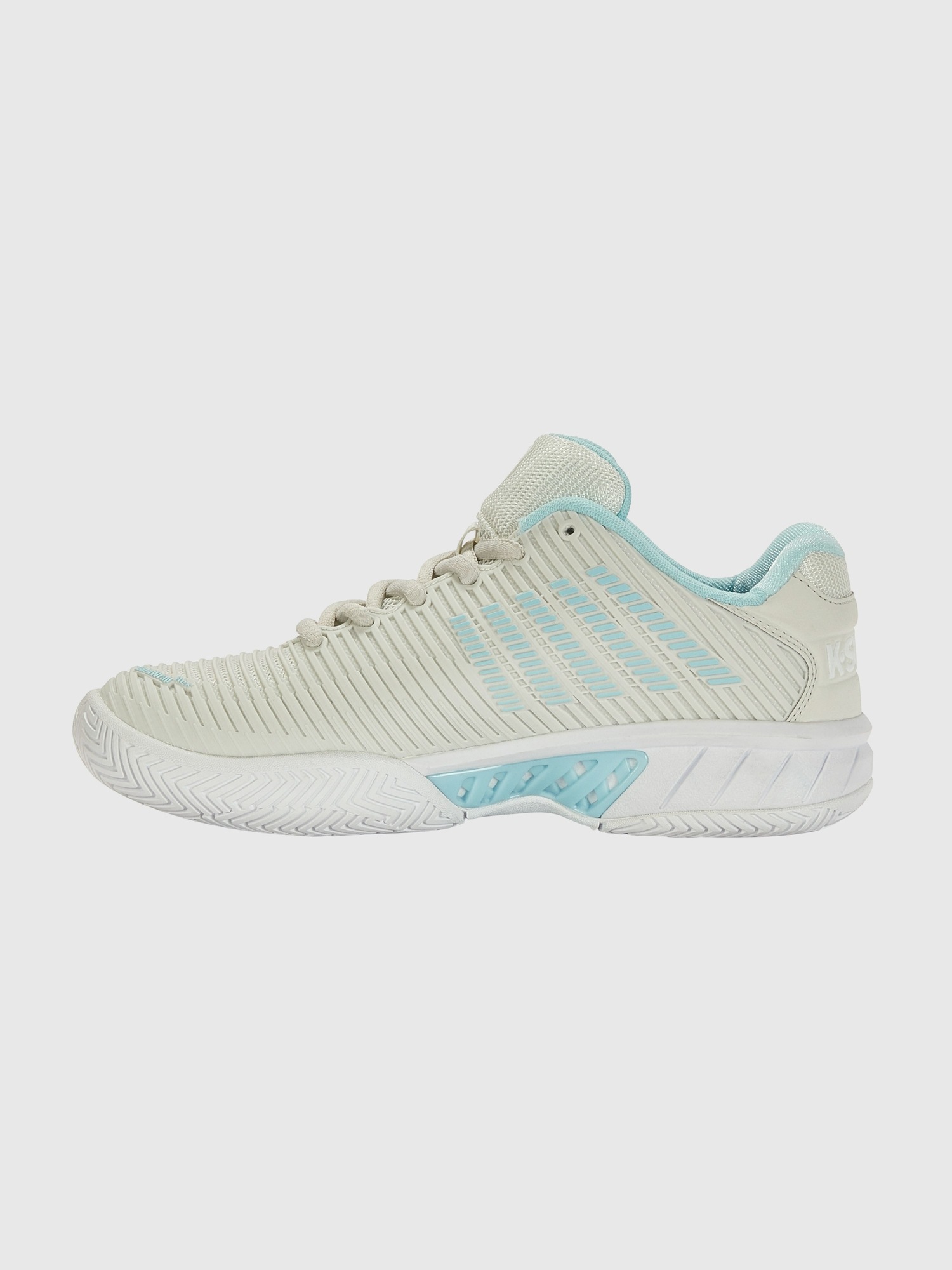 Женские кроссовки K-Swiss Hypercourt Express 2 Sneaker, цвет: Белый разноцветный — фото 4