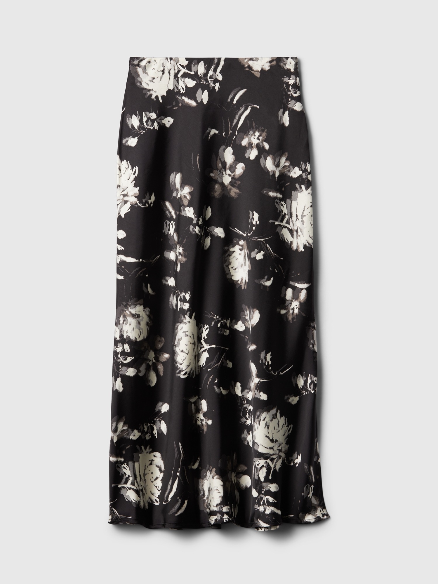 Satin Maxi Skirt Gap