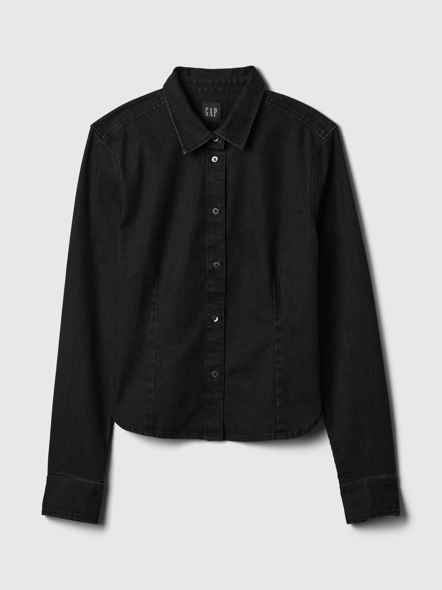 Gap black denim shirt outlet