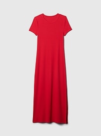 Modern Rib Maxi T-Shirt Dress