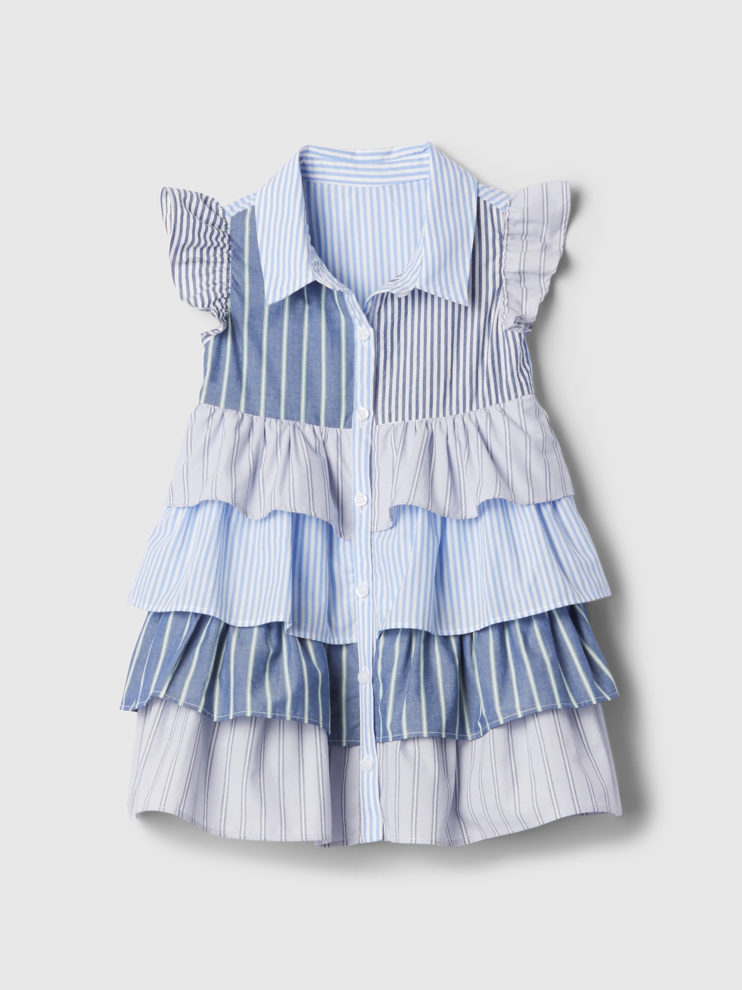 babyGap Tiered Ruffle Shirtdress