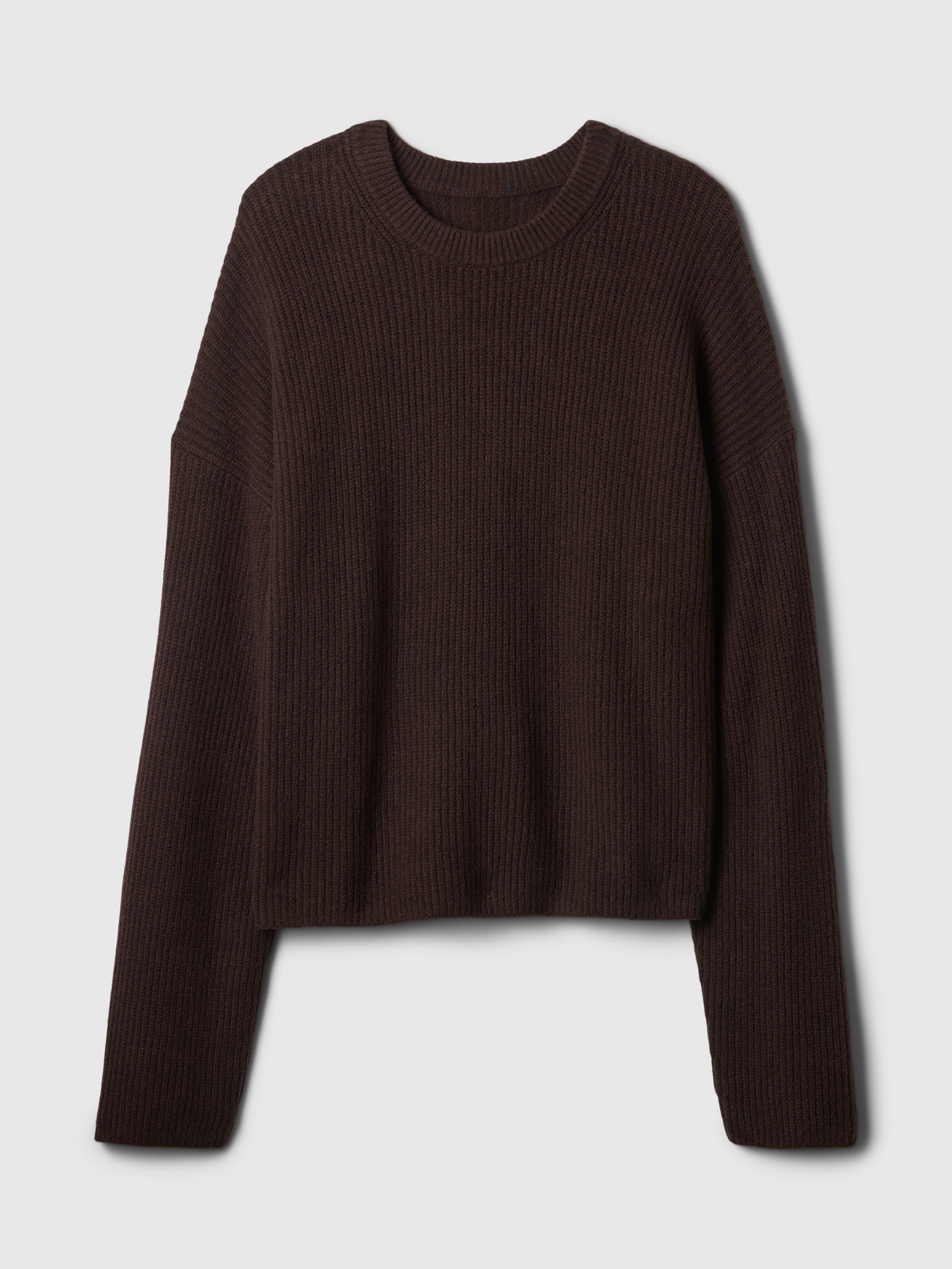 Shaker crewneck sweater outlet