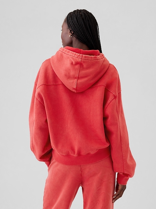 Image number 2 showing, VintageSoft Cropped Hoodie