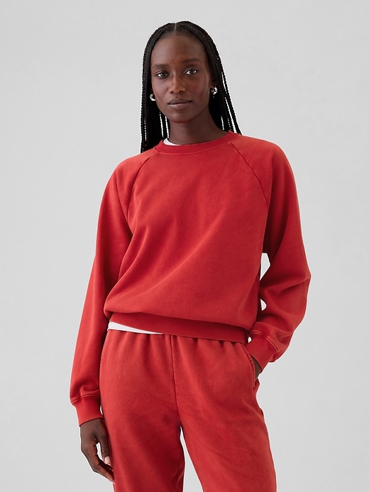 Image number 1 showing, VintageSoft Raglan Sweatshirt