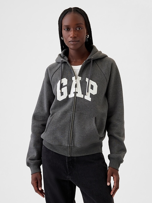 Image number 1 showing, VintageSoft Zip Hoodie