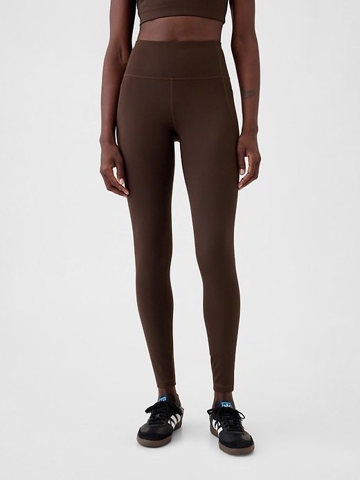 Image number 2 showing, GapFit High Rise Power Full Length Leggings