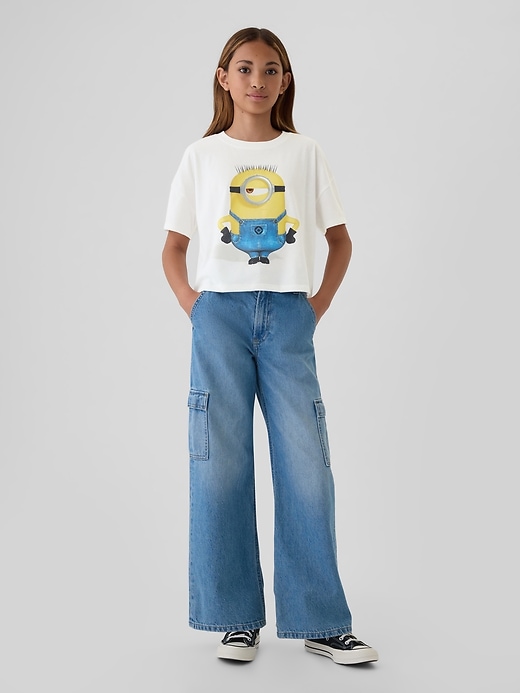 Image number 3 showing, Kids Boxy Graphic T-Shirt