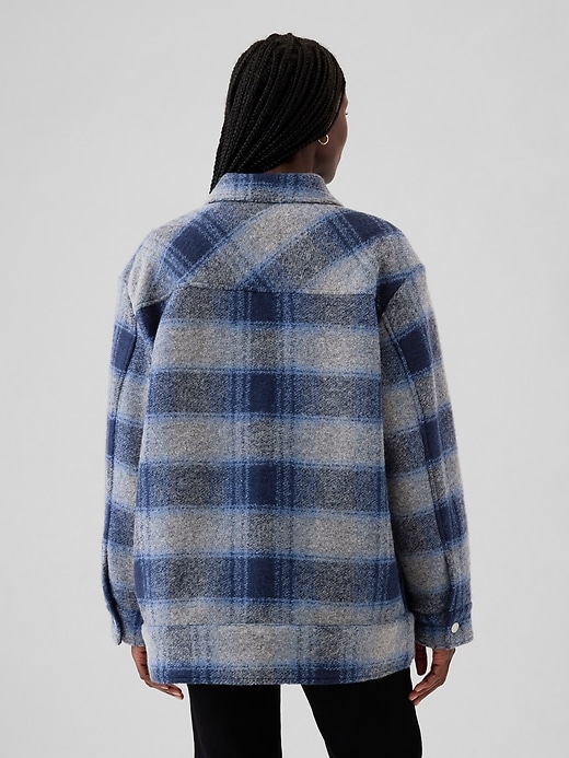 Image number 2 showing, Wool Relaxed Shirt Jacket