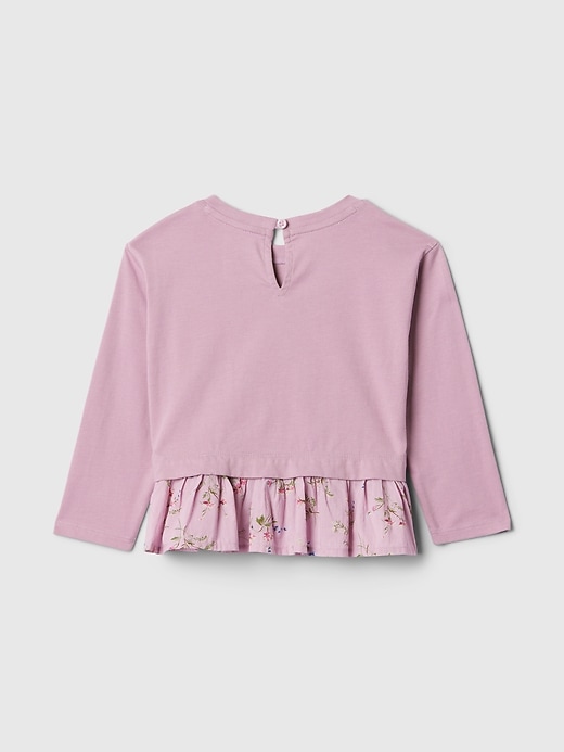 Image number 2 showing, Baby & Toddler Peplum Top