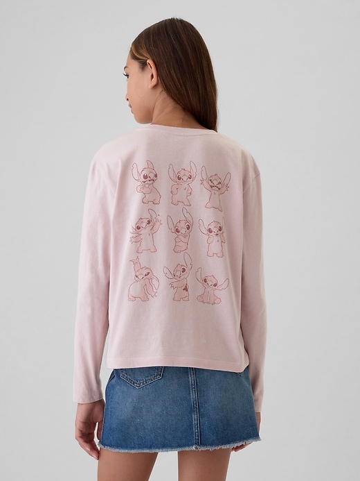 2 of 8 showing, with the color primitive pink of product Gap × Disney Kids Graphic T-Shirt