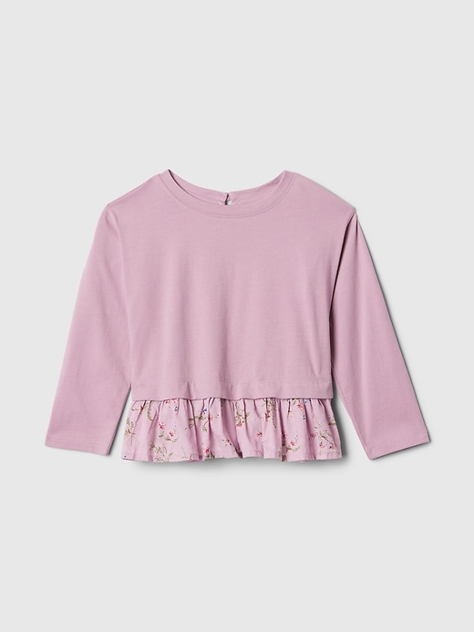 Image number 1 showing, Baby & Toddler Peplum Top