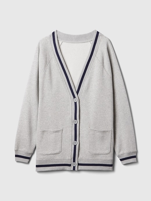 カーディガン HUECLOSET Varsity Zip Up Cardigan SE184 Supreme Woven Leather Zip Up Cardigan (FW24) - $398