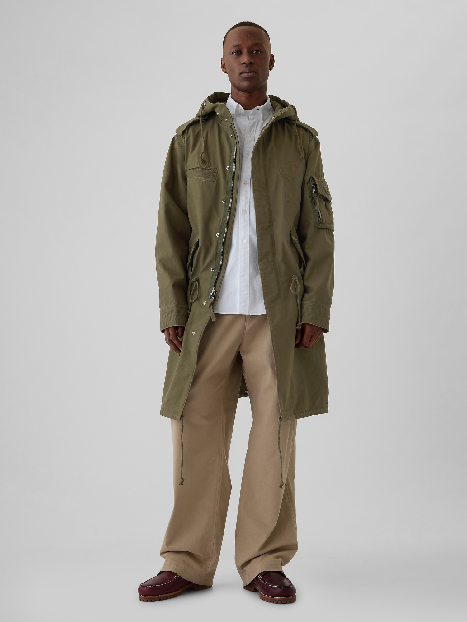 Gap raincoat mens on sale