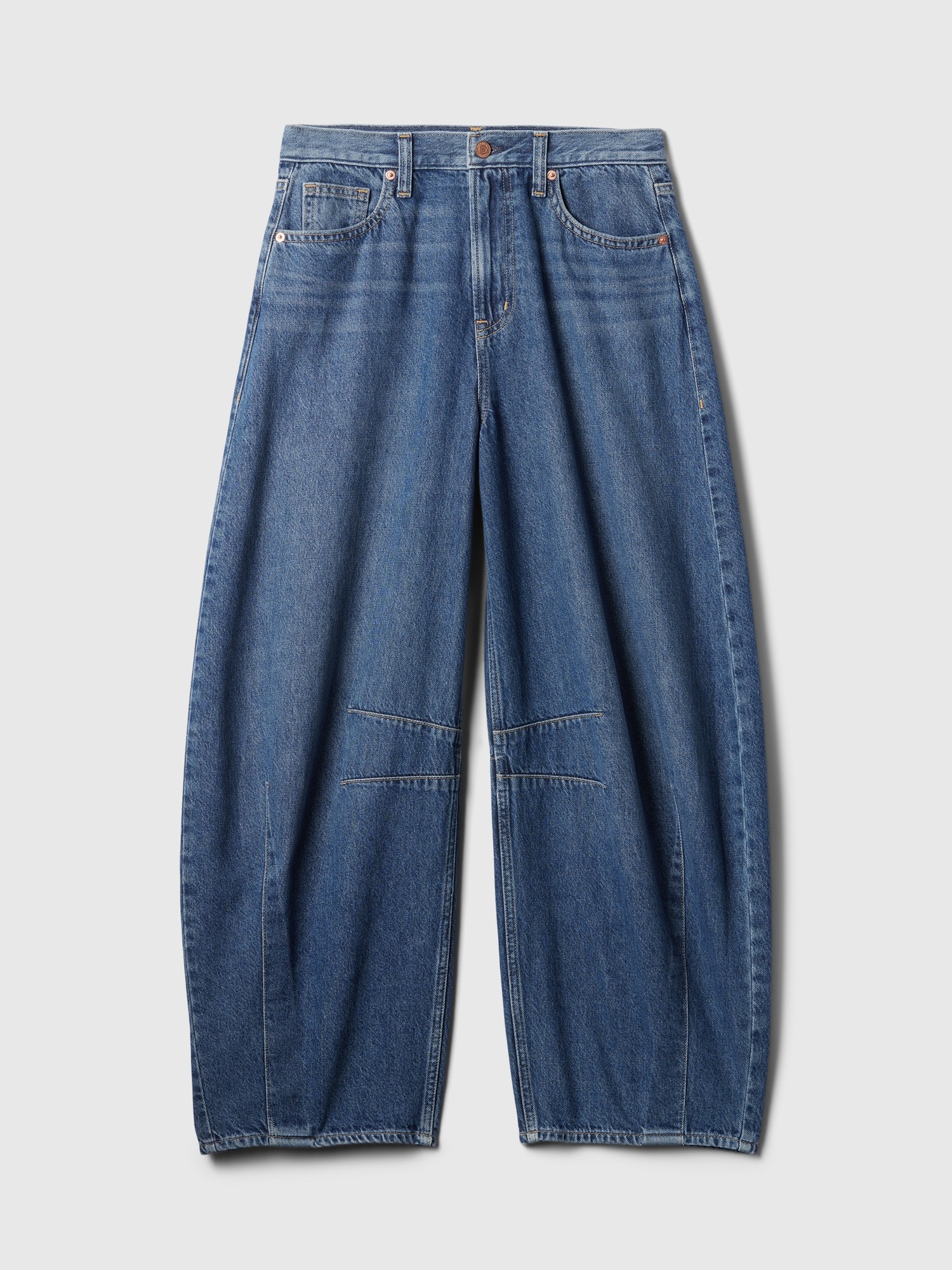 Женские джинсы Gap High Rise UltraSoft Belted Horseshoe Jeans — фото 7