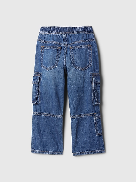 Image number 2 showing, Baby & Toddler Cargo Baggy Jeans