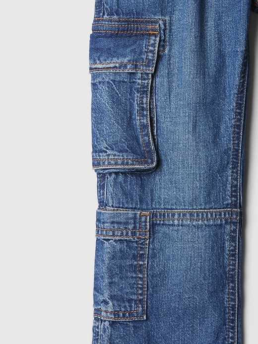 Image number 3 showing, Baby & Toddler Cargo Baggy Jeans