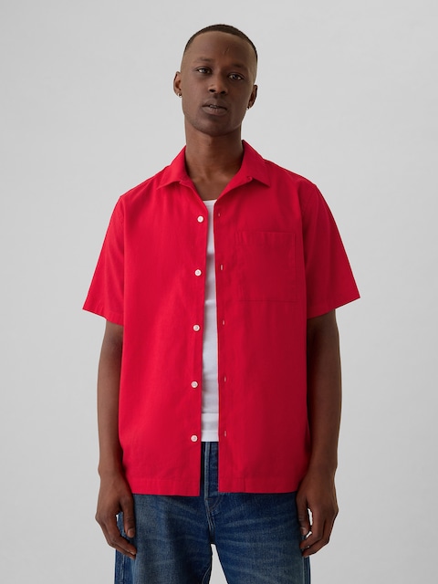 Linen-Cotton Shirt