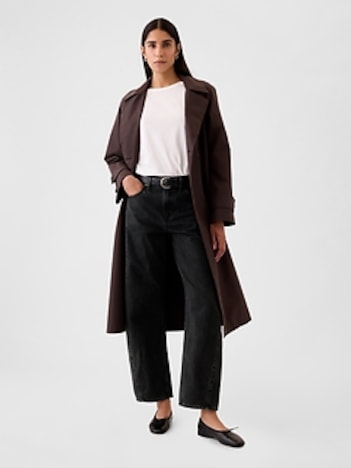 High Rise Barrel Jeans